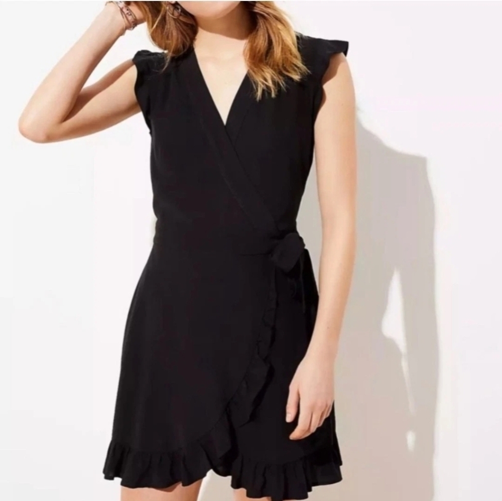 Loft •‎ Wrap Dress With Shorts
